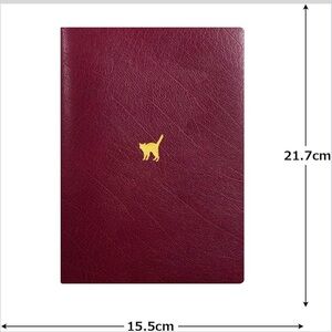 Makota Burgundy Planner 2026 -Not sold in US* Cat From Japan